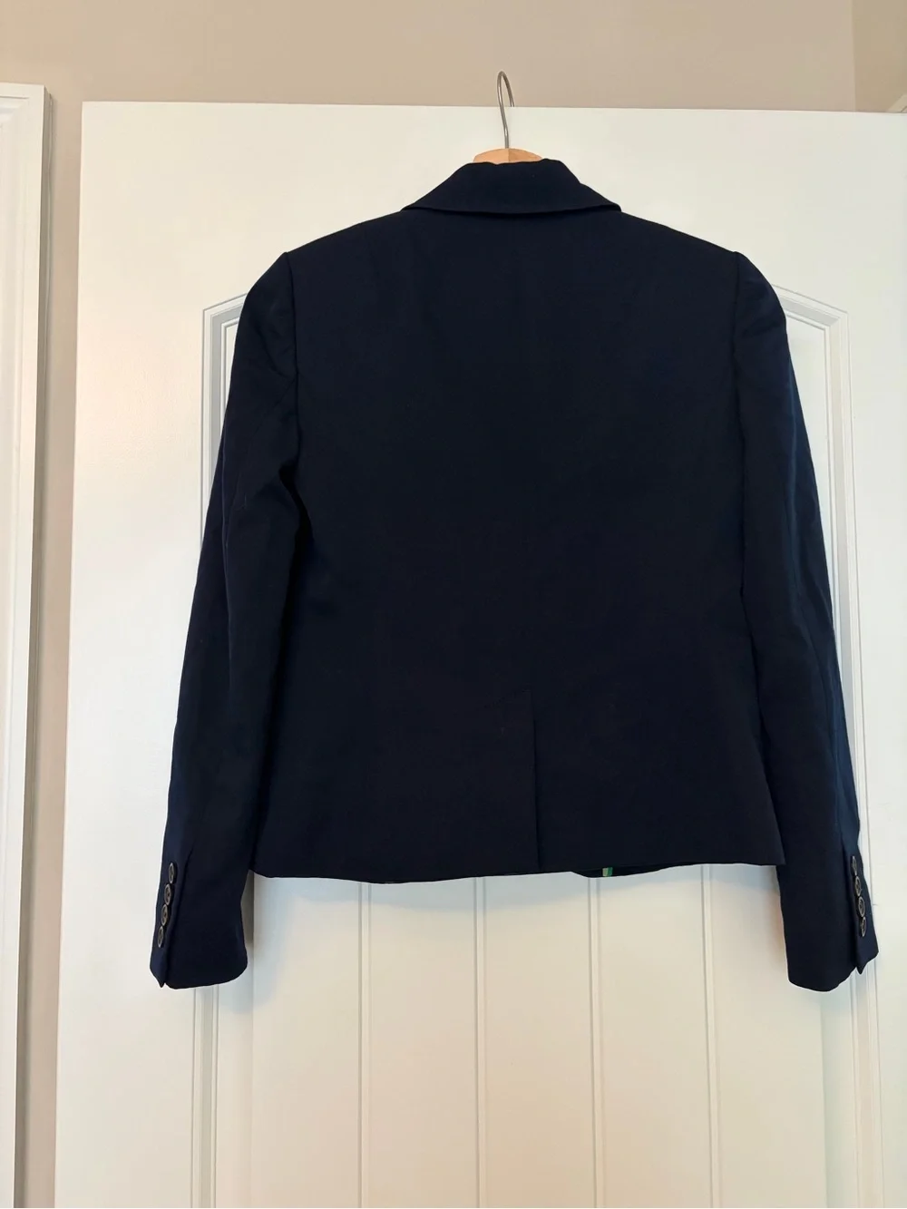 J. Crew Navy Wool Blazer